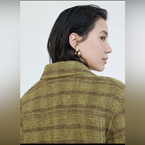 NWT Aritzia Wilfred Free Autumn Shacket – Sage/Moss – Size L - Picture 7 of 12